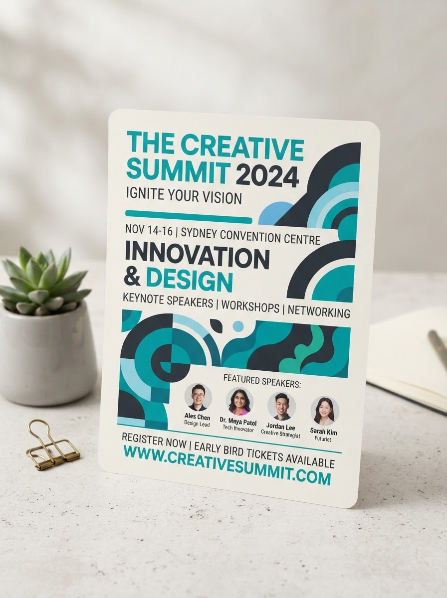 Sample flyer concept