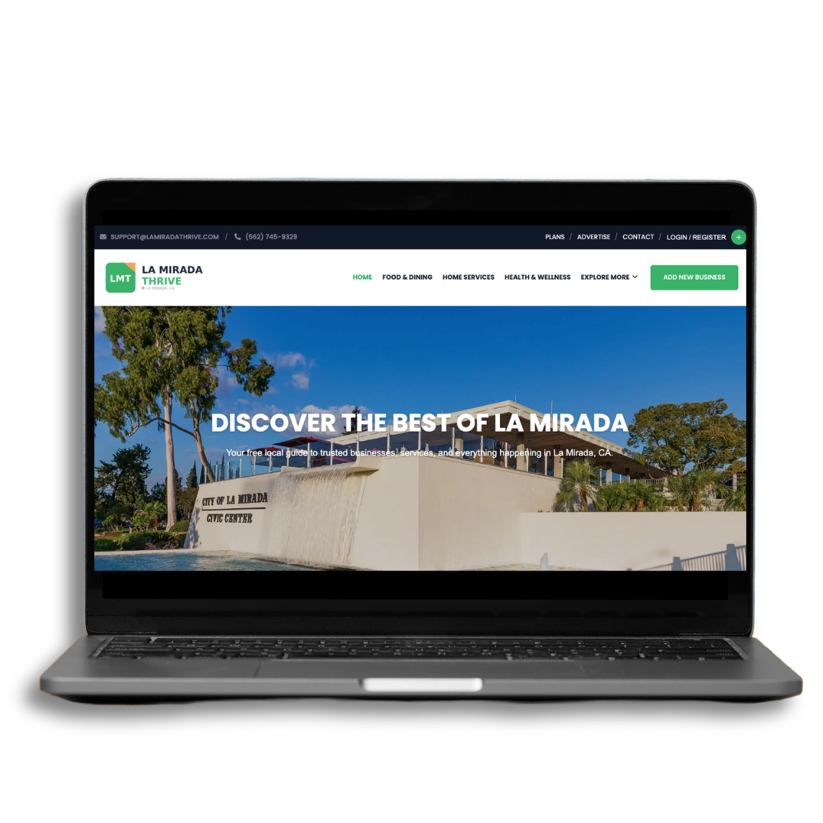 La Mirada Thrive local business directory website