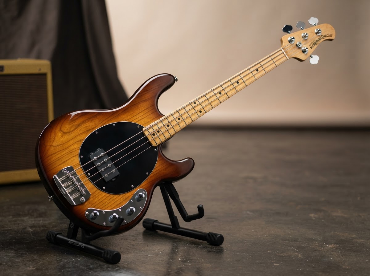 Music Man StingRay Special 4 H - Vintage Tobacco Sunburst / Roasted Maple