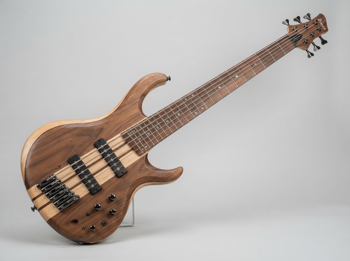 Ibanez BTB806MS 6-String Multi-Scale - Walnut Wing Body, Nordstrand Big Singles