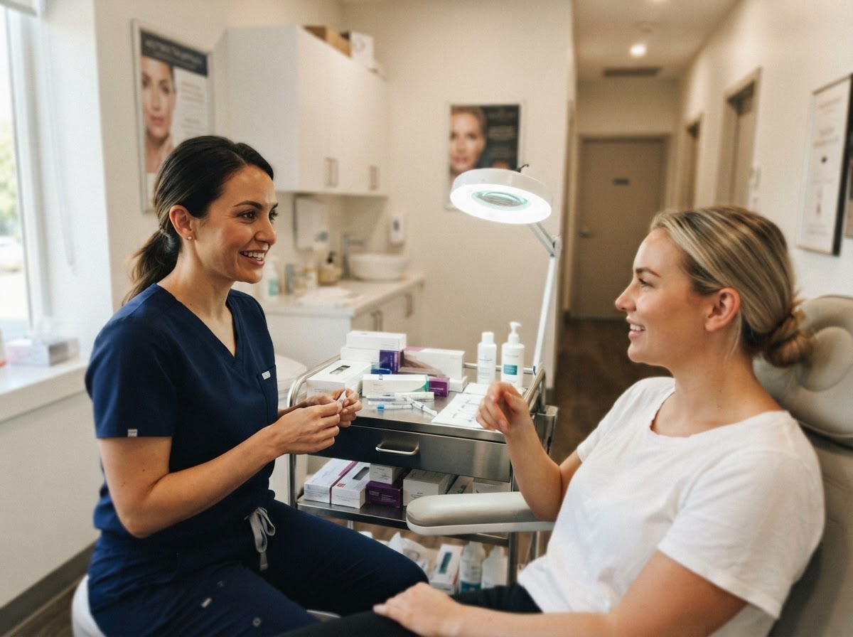 Cosmetic Injectables owner at work