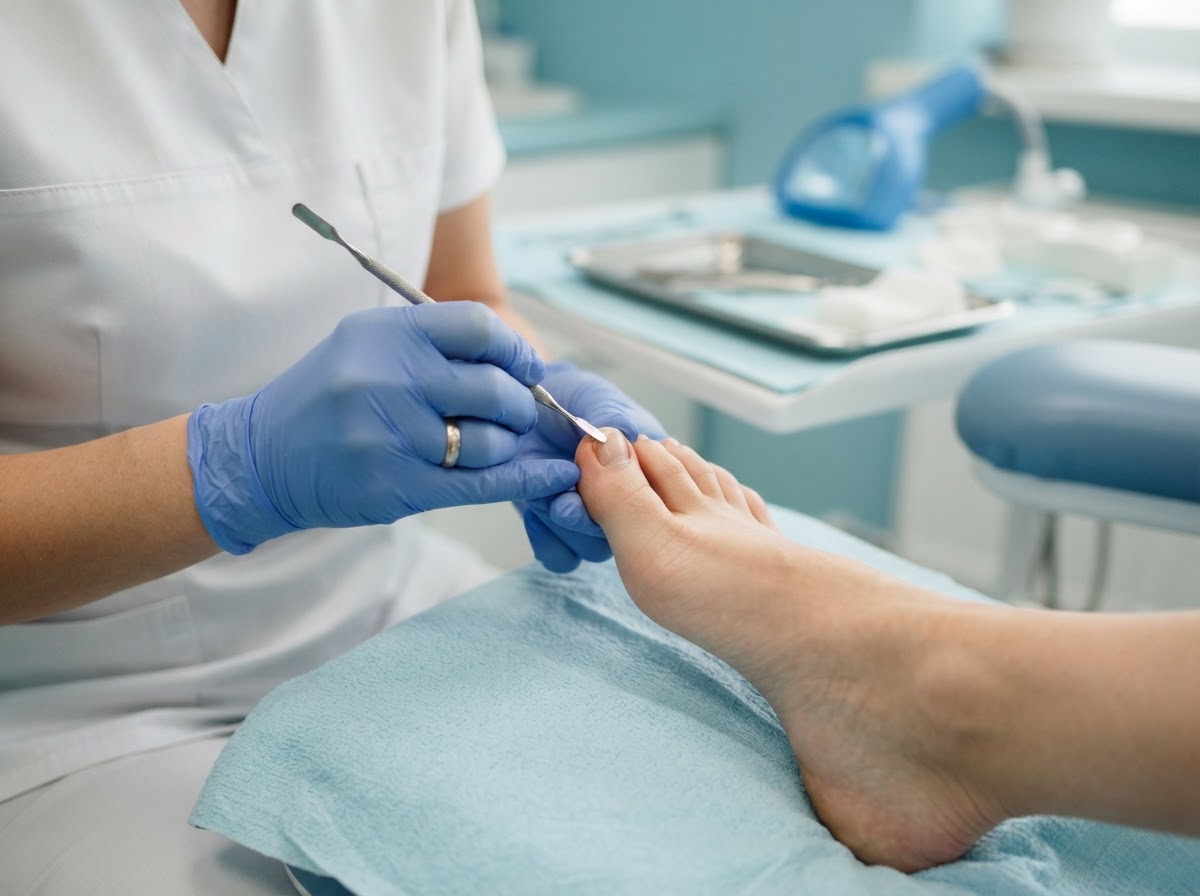 General foot & nail care treatment