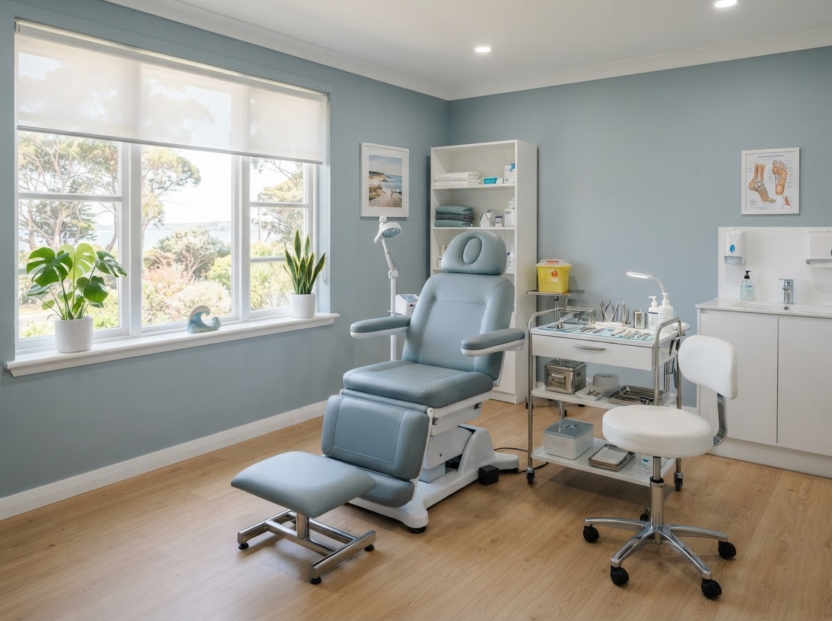 Inside the Surfers Podiatry treatment room