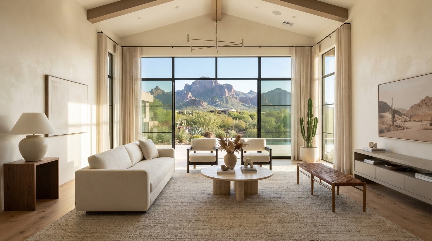 Elegant Arizona home interior