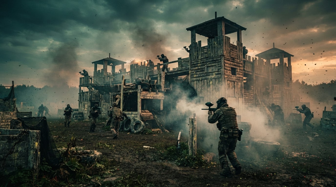Escenario de paintball: ASALTAR AL CASTILLO
