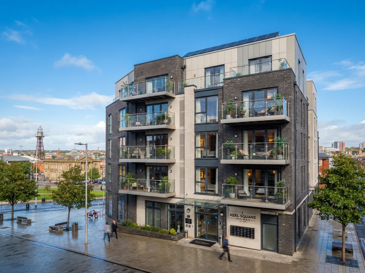 2-bed city apartment in Sunderland