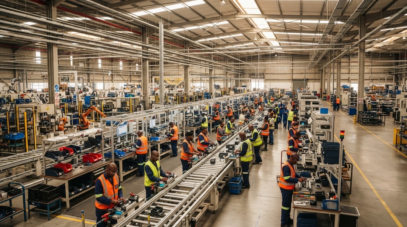 Modern South African manufacturing facility