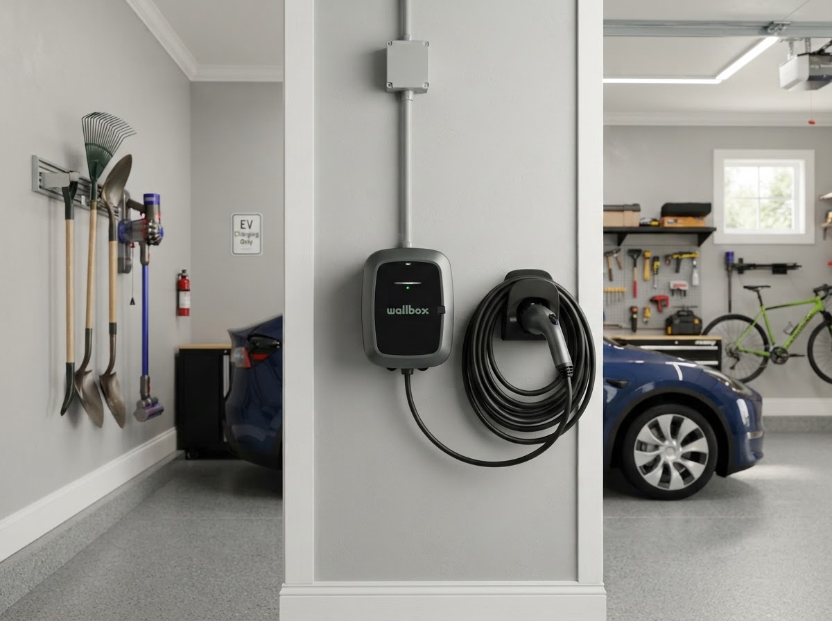 EV Charger Installation performed by an electrician in Chesterfield, VA