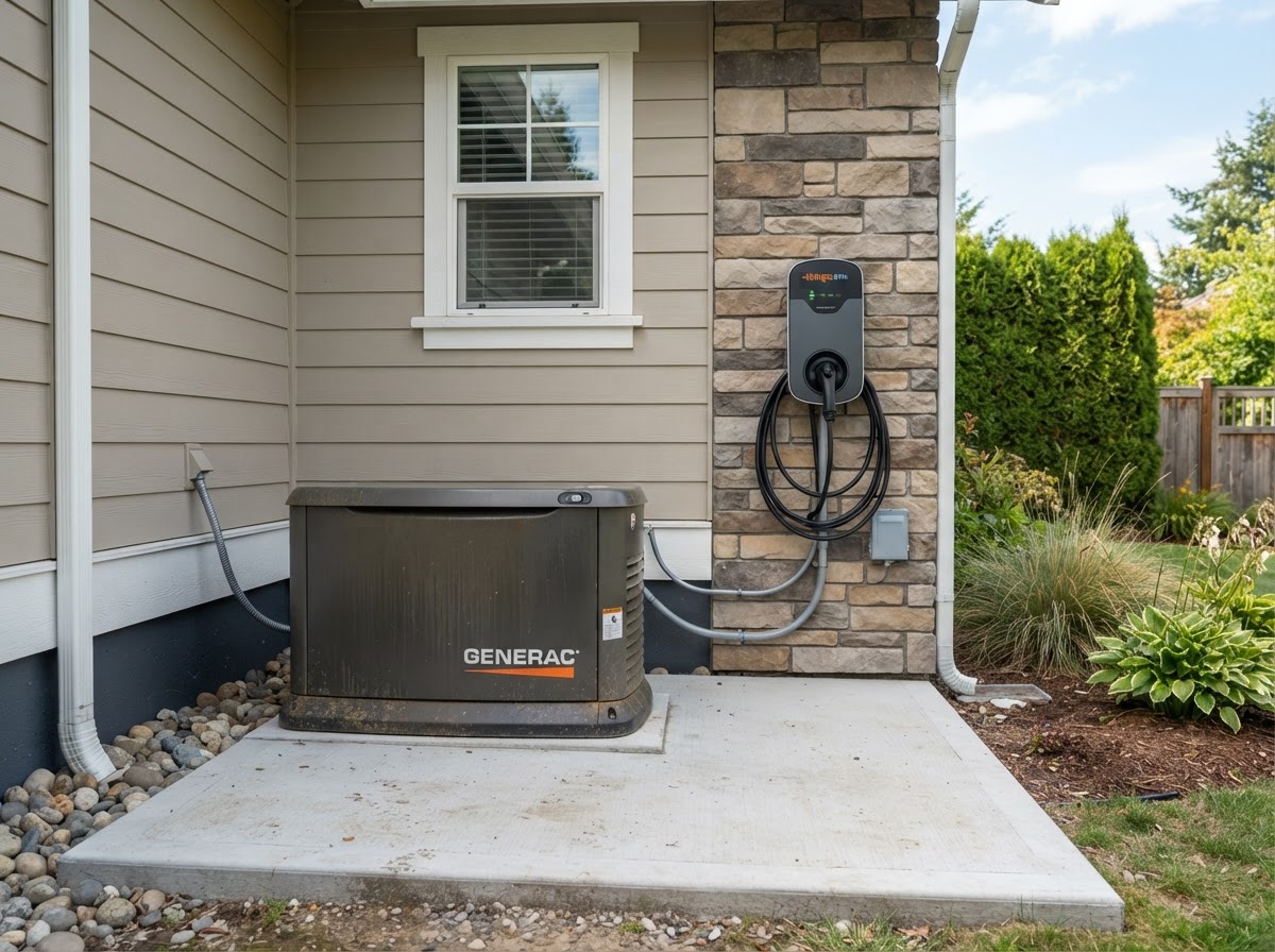 Generators, EV Charging & Smart Home electrical work by Brent Brothers in Chesterfield, VA