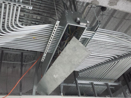 Commercial Tenant Upfit performed by an electrician in Chesterfield, VA