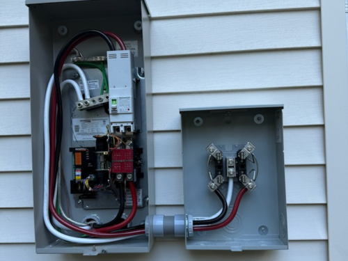 Heavy-Duty Transfer Switch & Meter Conductor Wiring in Hanover, VA