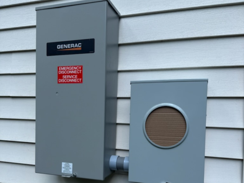 Generac Automatic Transfer Switch & Service Disconnect in Powhatan, VA