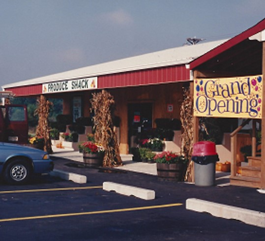 Produce Shack Grand Opening on September 27, 1990 in Blackwood, New Jersey