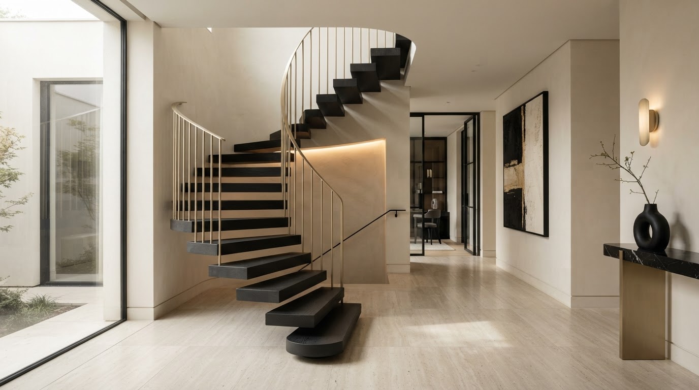 Architectural luxury interior