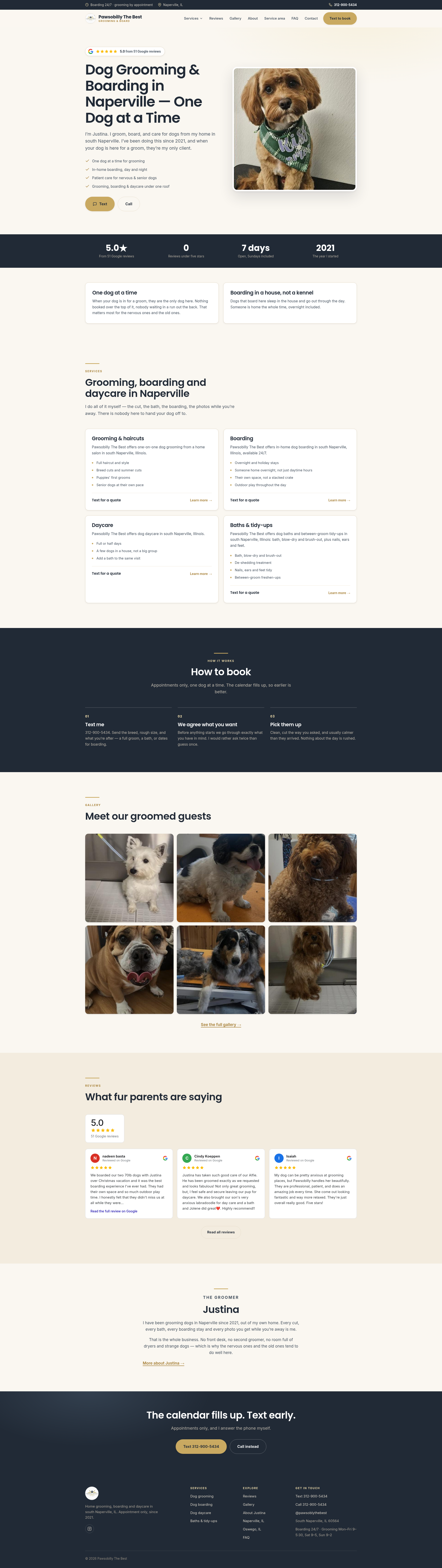 Pawsobly The Best website preview