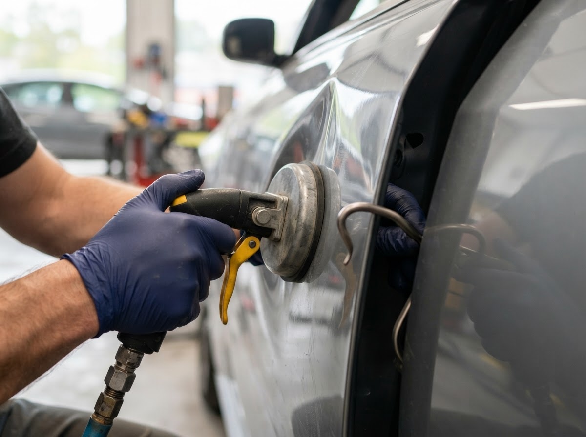 Car Dent Repair at Greg Zurla's Auto Body, Congers, NY