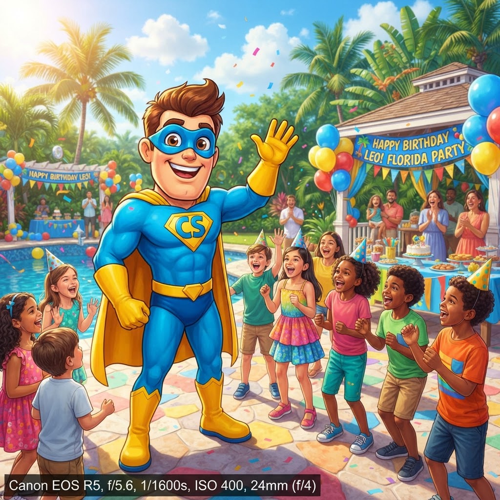 Cap'n Blitz Superhero