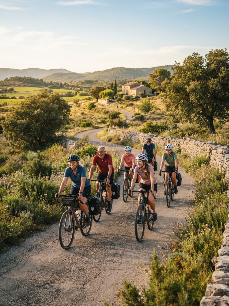Pratique Cyclotourisme au Centre Sportif du Gard