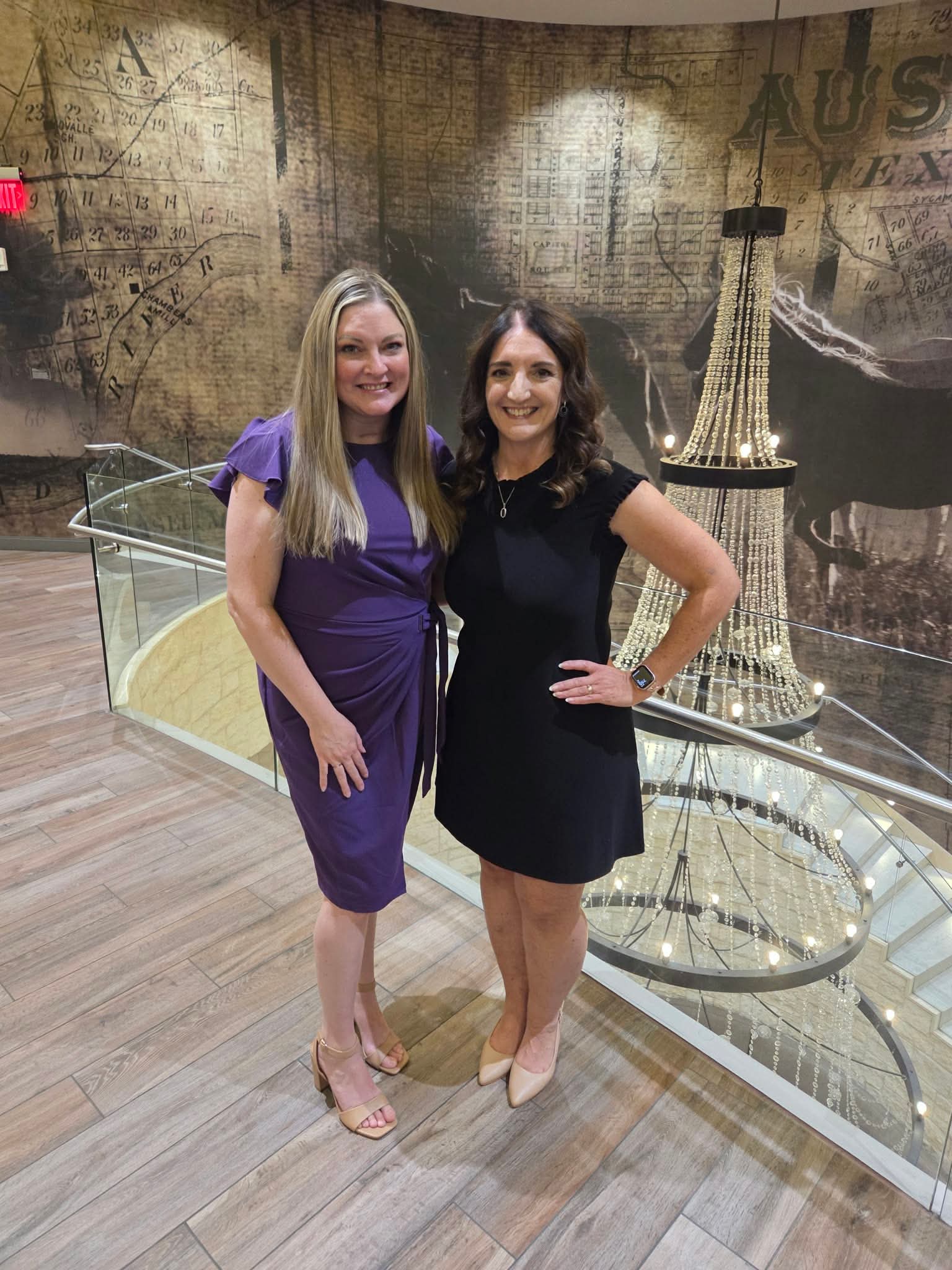 Stephanie Book and Amber Till