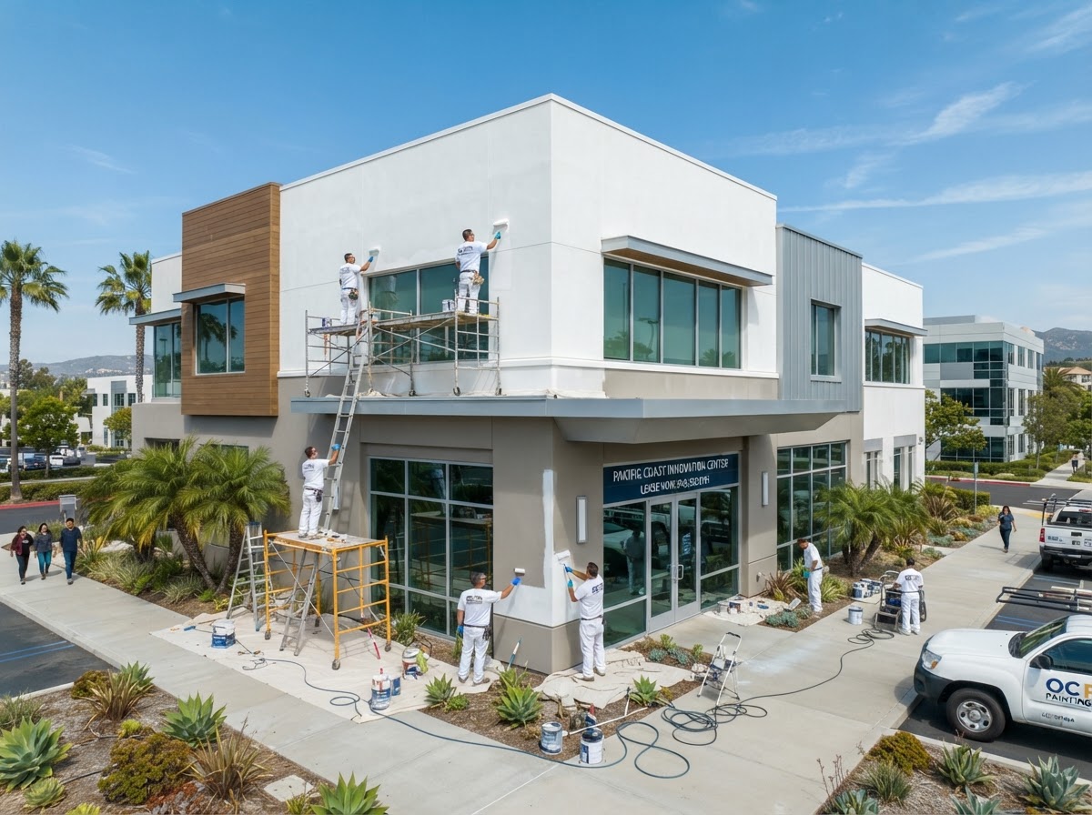 Illustrative exterior painting