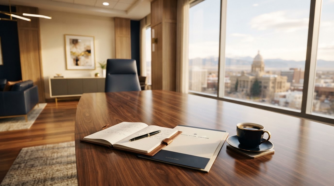 NOAK INC. consultation — modern executive office in Cheyenne, Wyoming