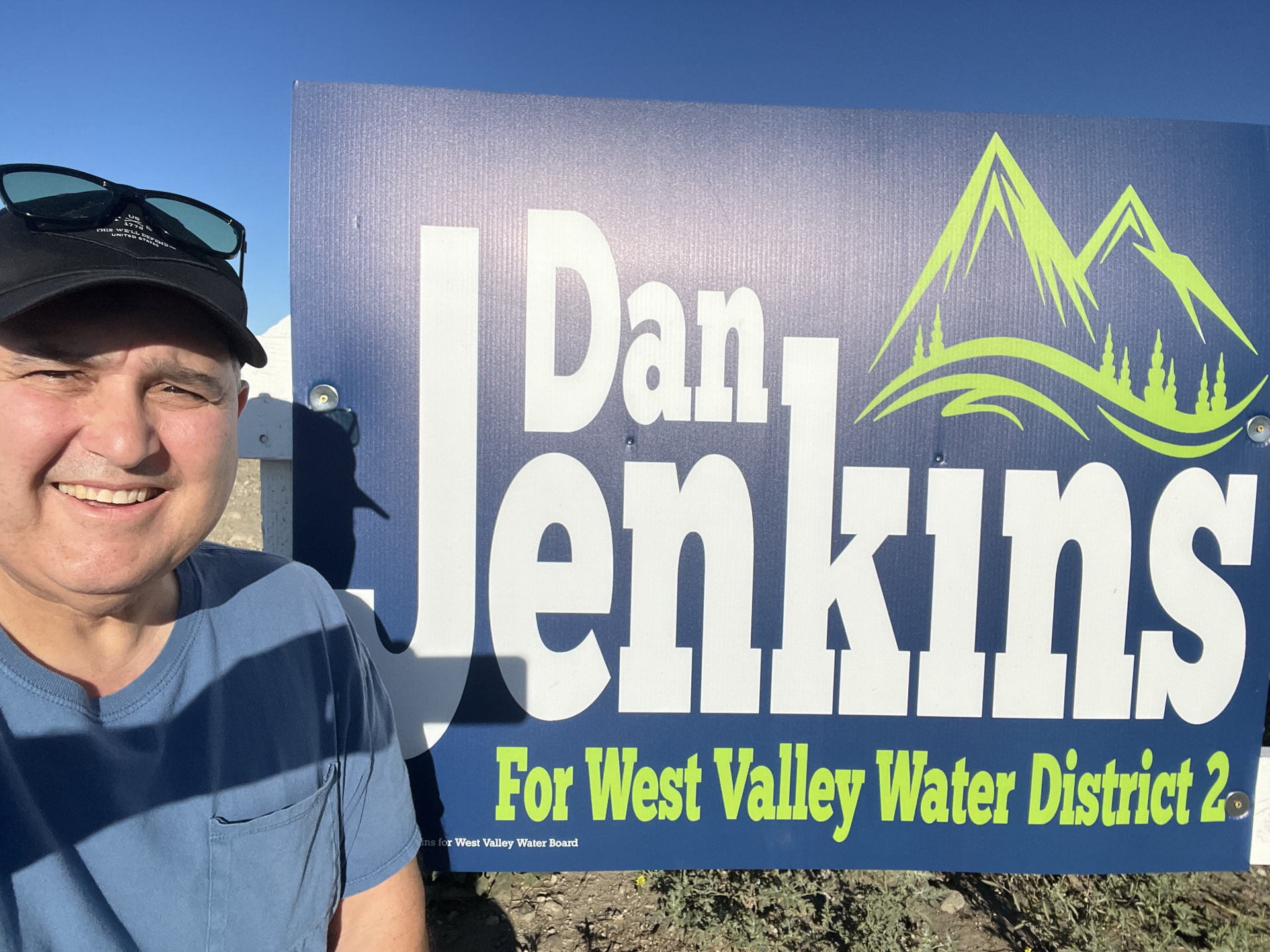 Dan Jenkins campaign yard sign