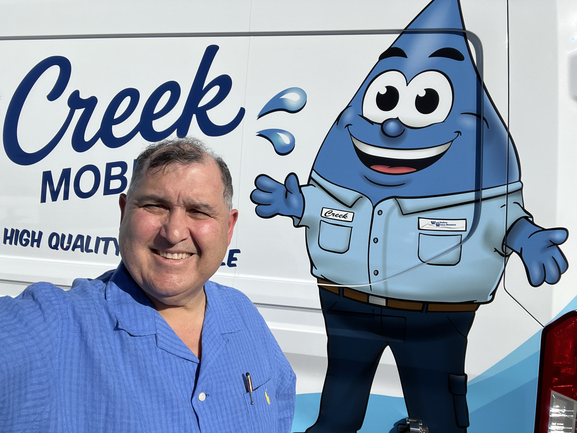 Creek Mobile mascot