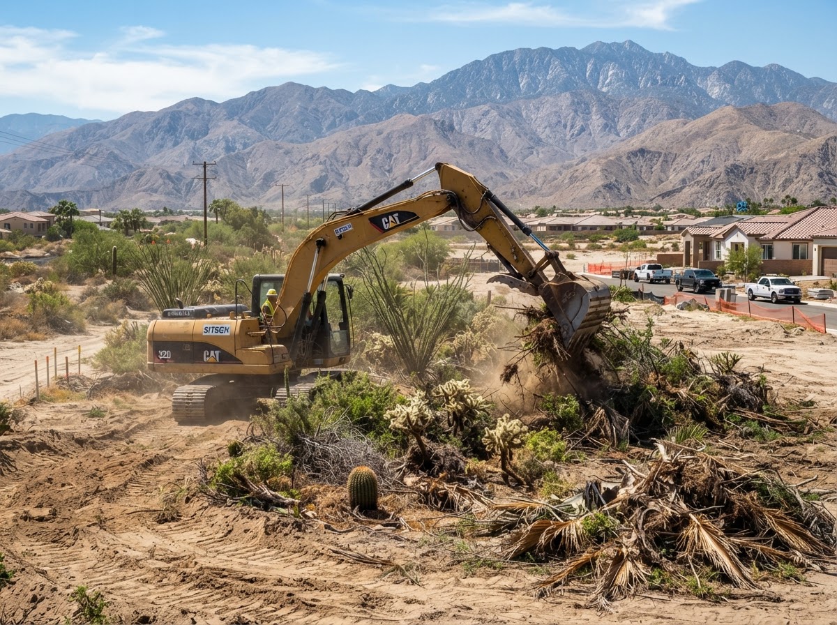 Commercial Land & Lot Clearing in Bakersfield and Palm Desert CA