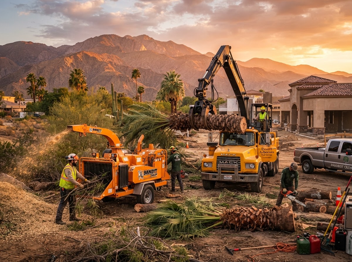 24/7 Urgent Storm Damage & Hazard Tree Removal in Bakersfield and Palm Desert CA