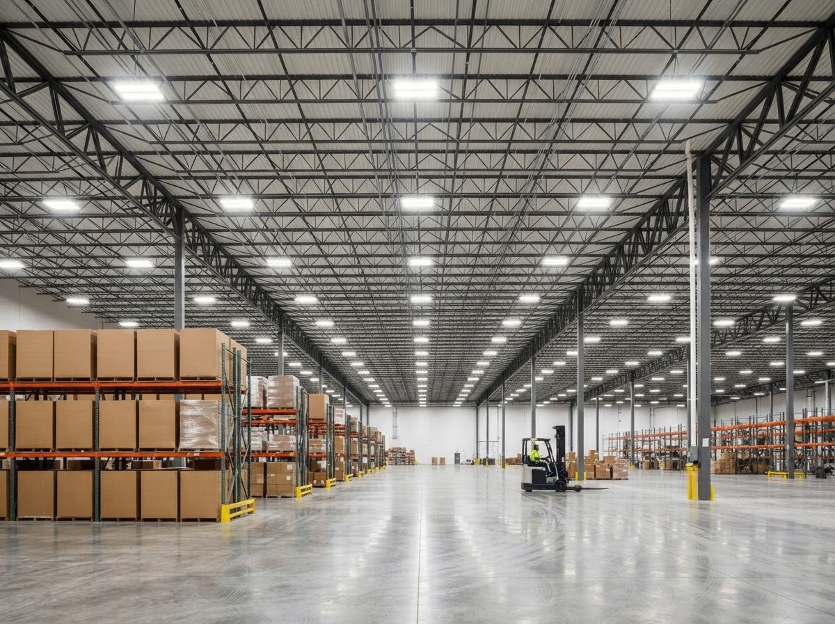 Commercial Warehouse High-Bay LED Retrofit