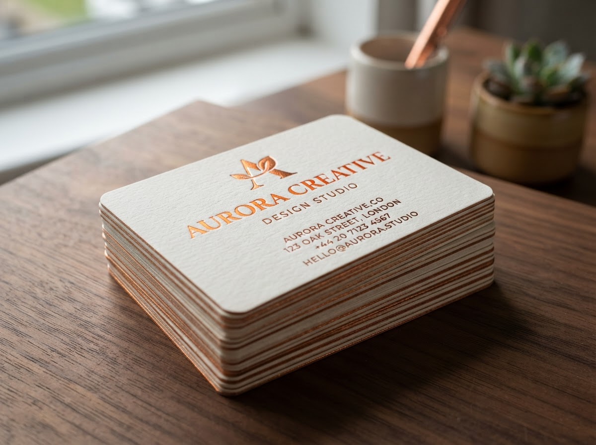 Luxury Foil Business Cards