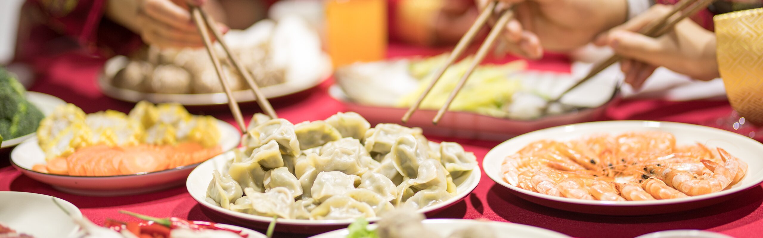 Asian cuisine — Dumplings & Hand-Pulled Noodles at Delish Expo