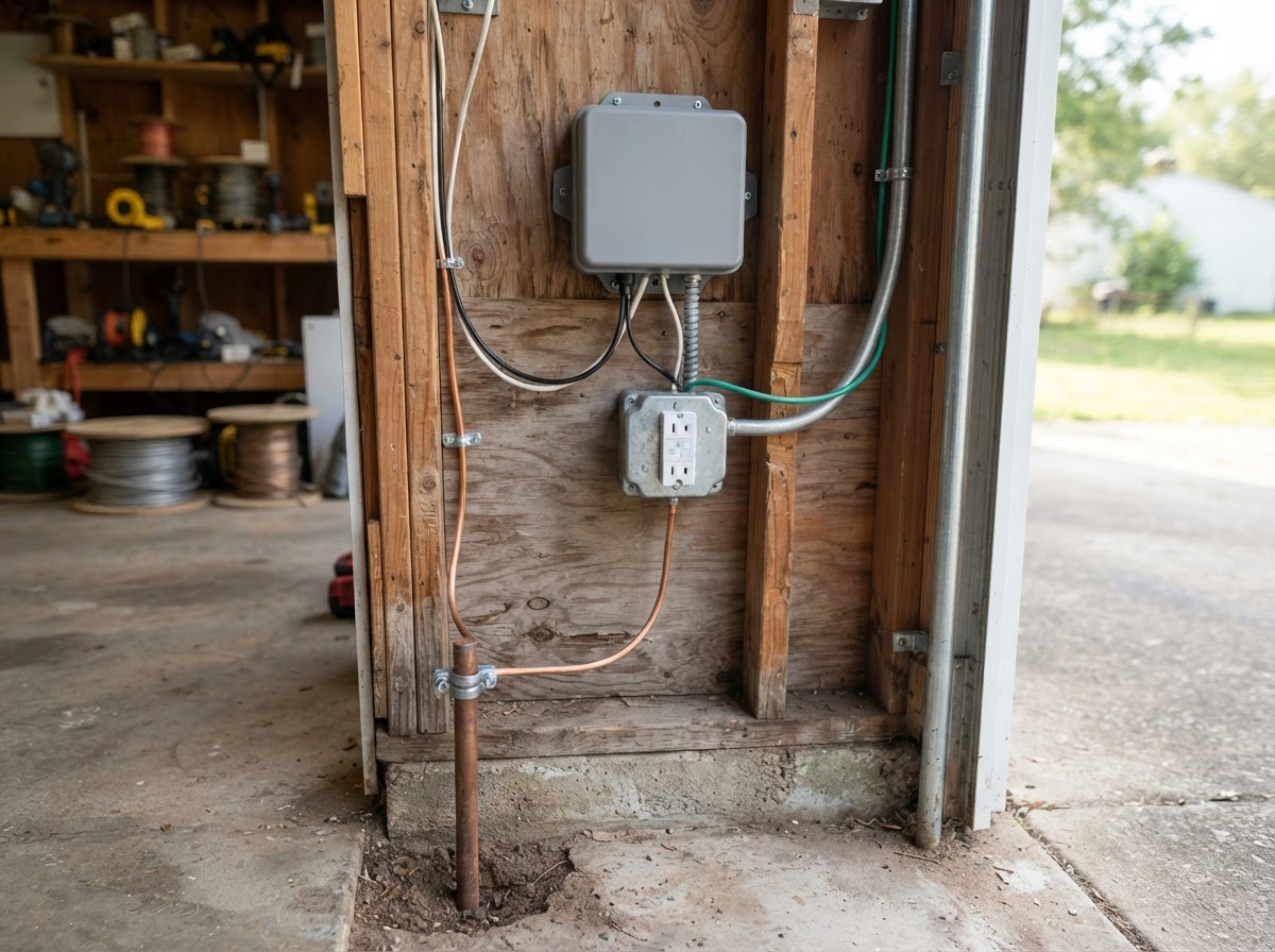 Electronic Pet Fencing requirement - Surge-protected grounding