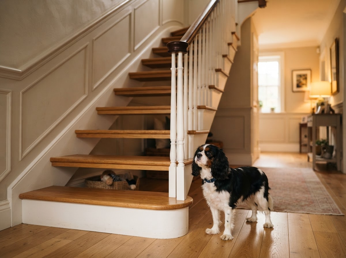 Indoor Pet Fencing circumstance - Staircase boundary