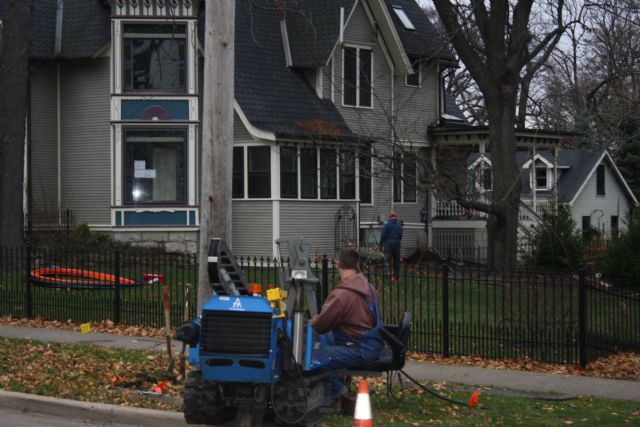 Drilling Under Fences
