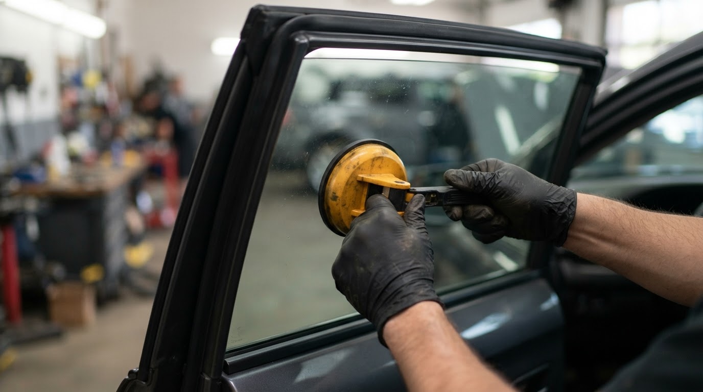 Auto Glass Repair at Wixom Collision and Mechanical, Wixom, MI