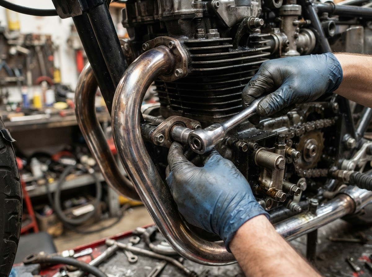 Motorcycle Repair at Wixom Collision and Mechanical, Wixom, MI