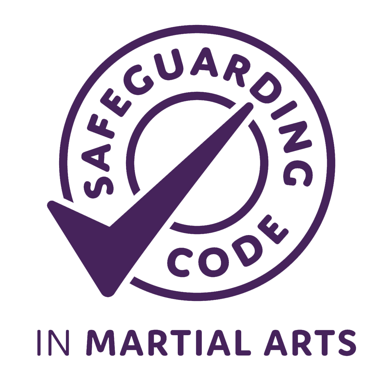 The Safeguarding Code in Martial Arts recognised mark