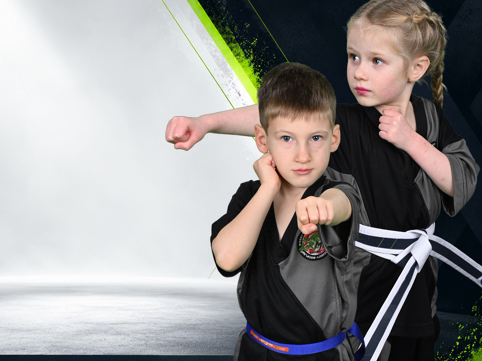 Junior Dragons students training at KRMA