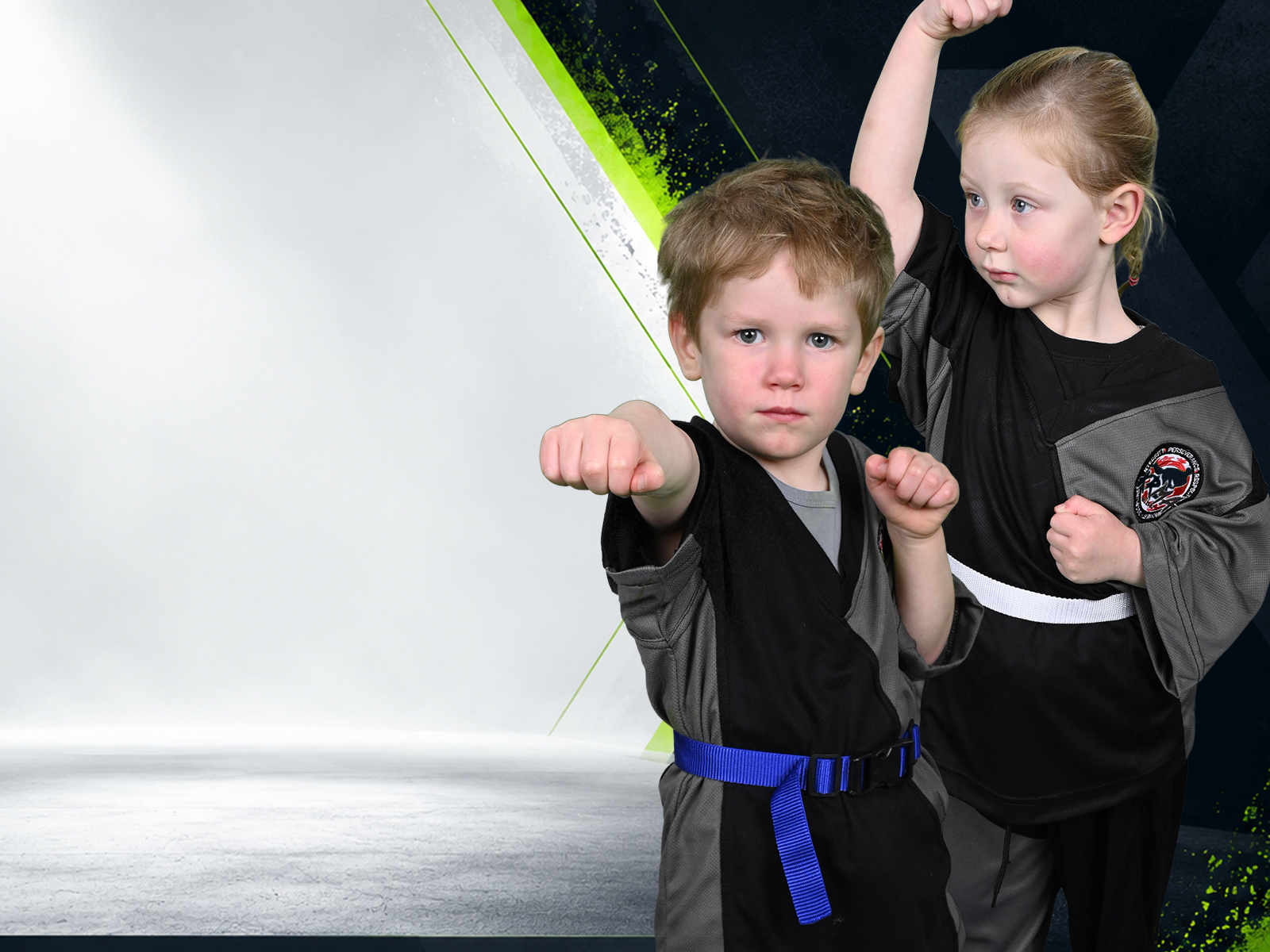 Dragon Tots students training at KRMA