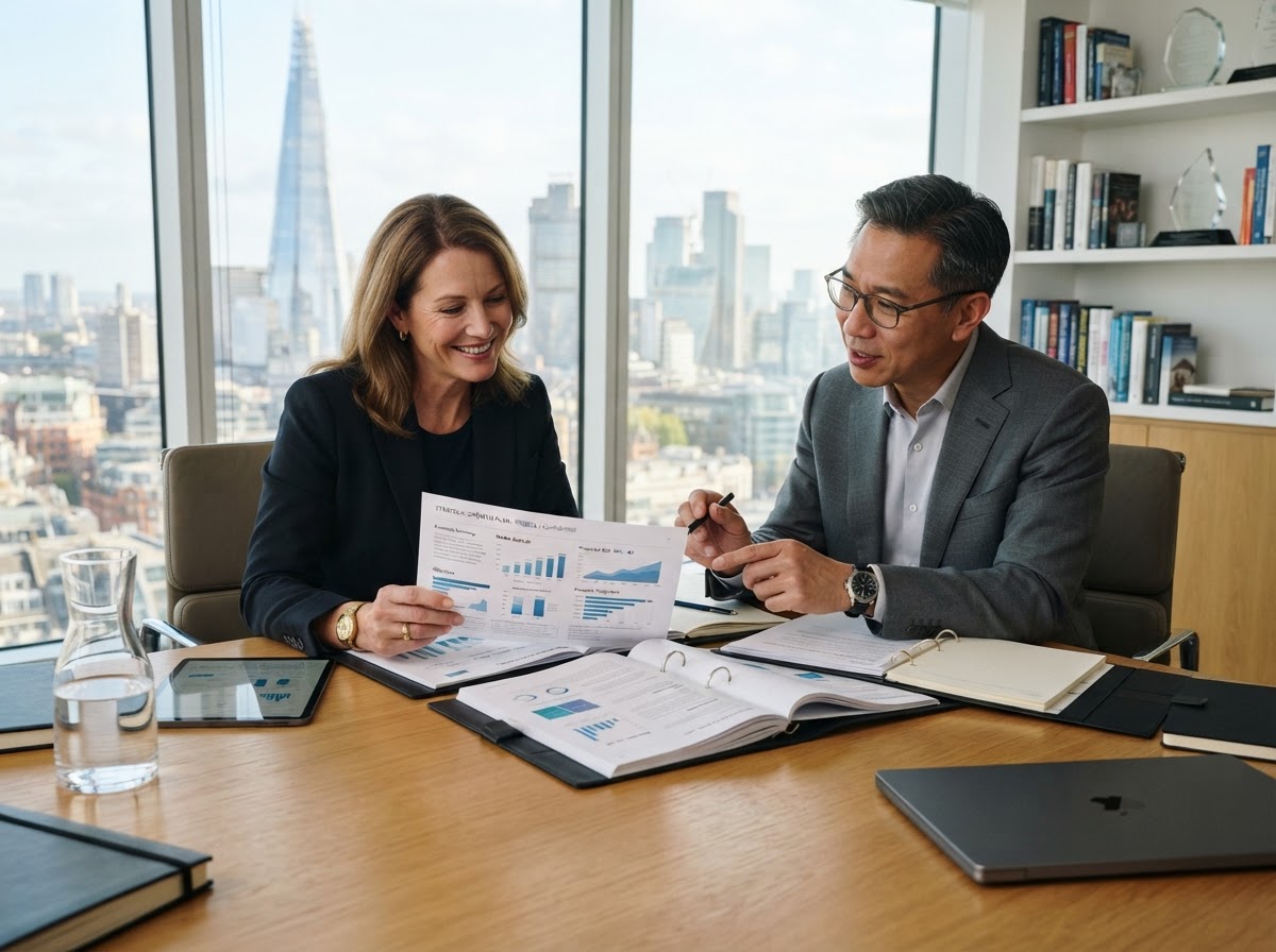 Senior advisor in strategic consultation with business ownership