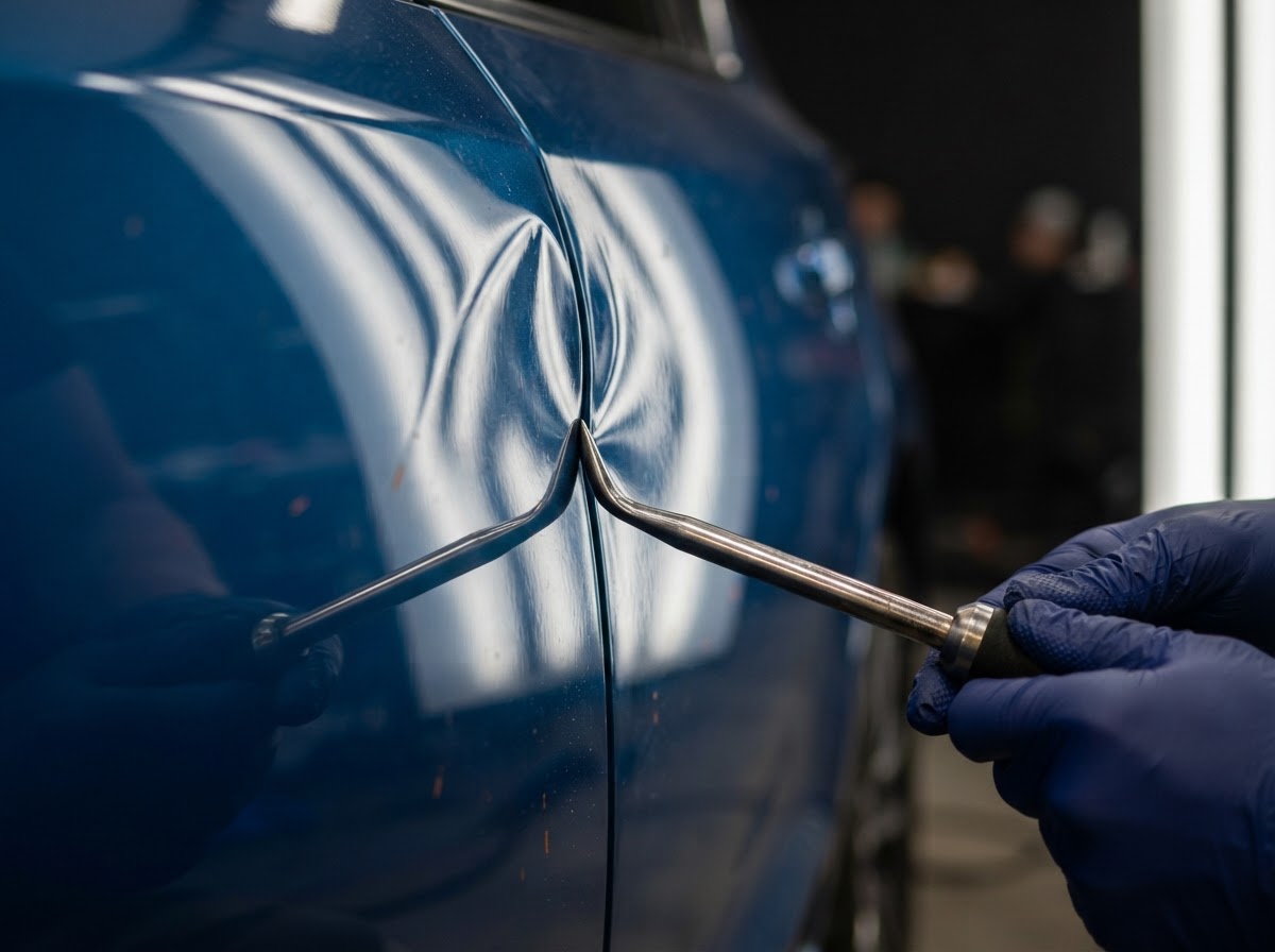 Paintless Dent Repair at Car Body Collision Center, Laurel, MD