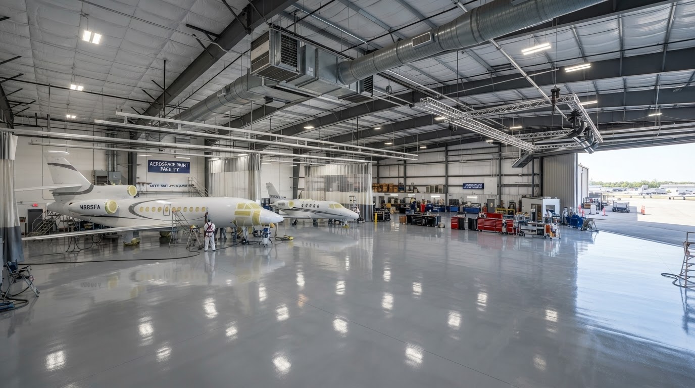 FlexAero 18,000 sq ft hangar