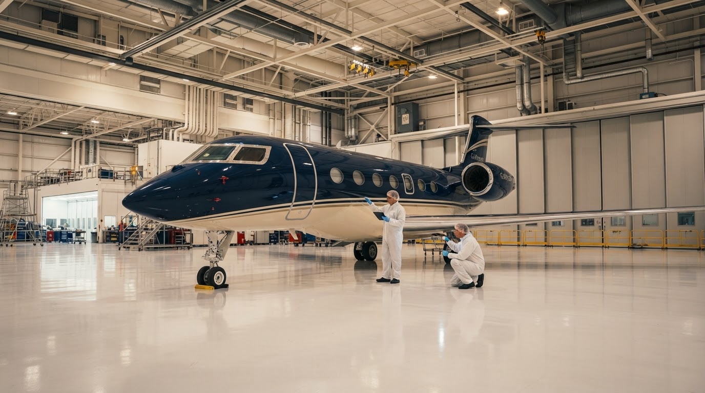 Gulfstream GV - After Refinishing