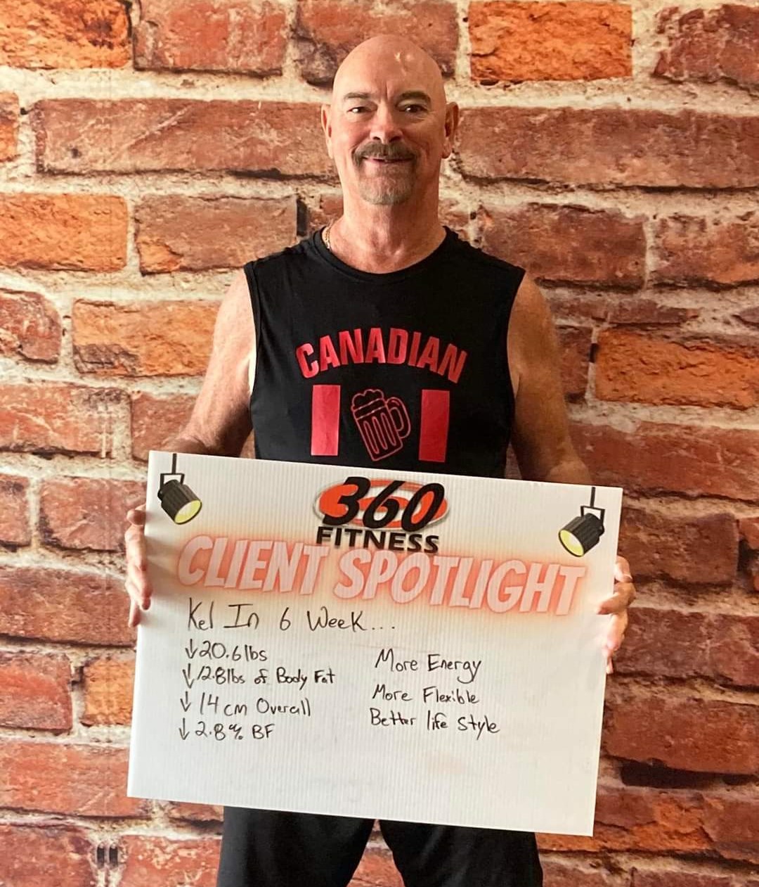 Kel - 360 Fitness Sherwood Park client spotlight
