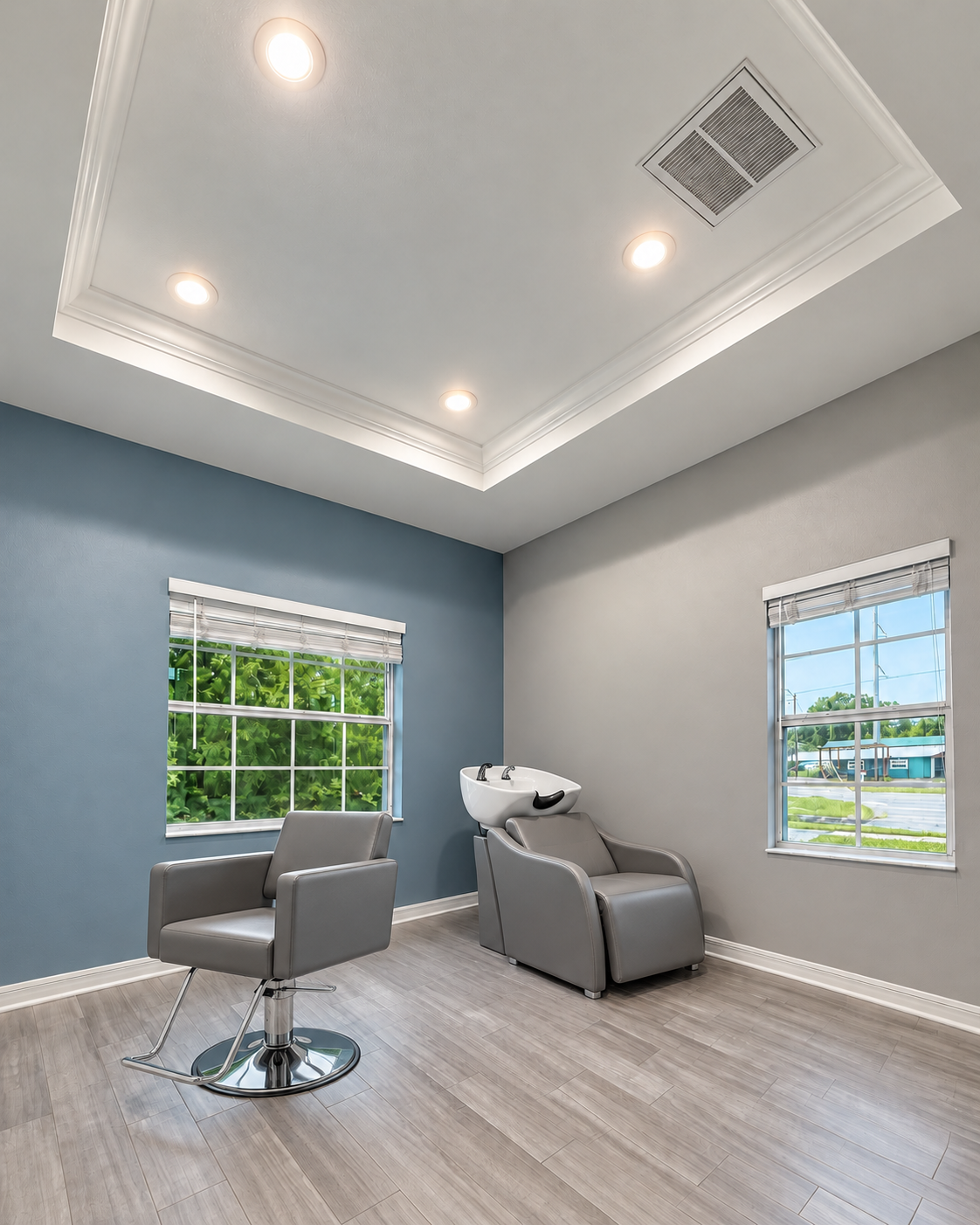 Room 2 — Salon setup concept