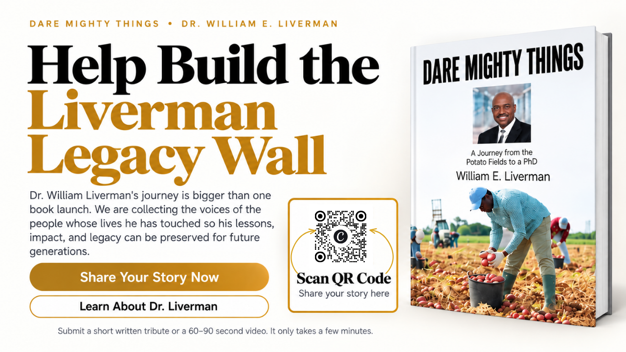 Dare Mighty Things by Dr. William E. Liverman - Book Cover