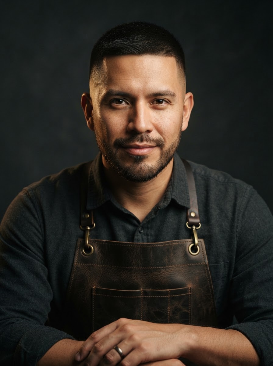 Luis Ramirez, Barber at Crown & Blade