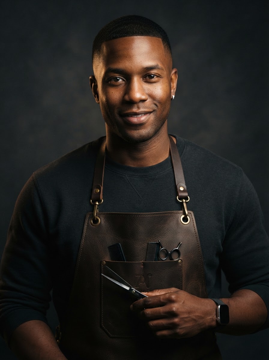 Andre Collins, Senior Barber at Crown & Blade