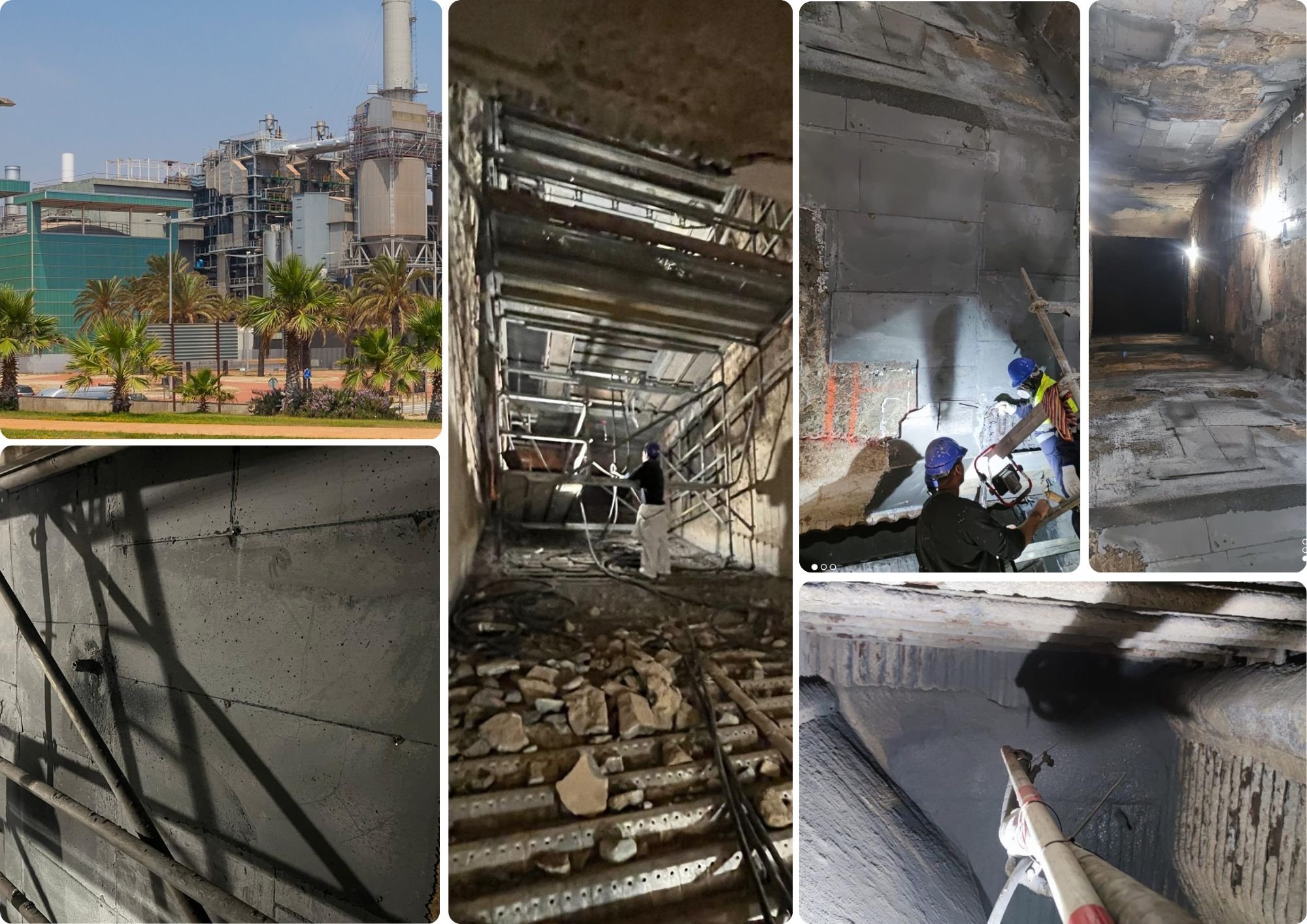 Real photograph of PROYCO project: Municipal solid waste (MSW) recovery plant: Water-tube boiler
